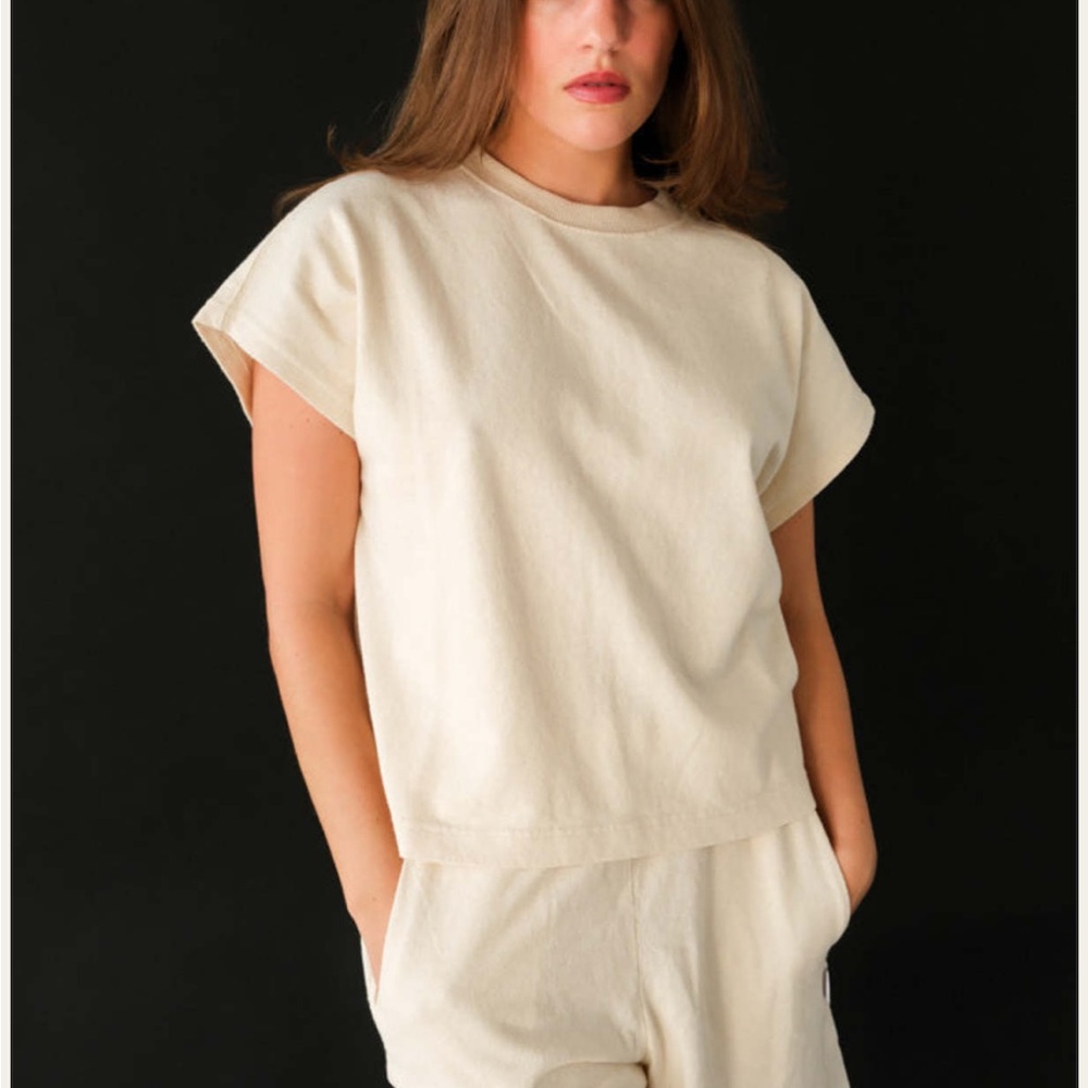 Le Bon Shoppe Jeanne Tee - naturel